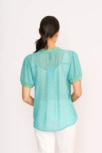 Memo Swing Rib Trim Tee