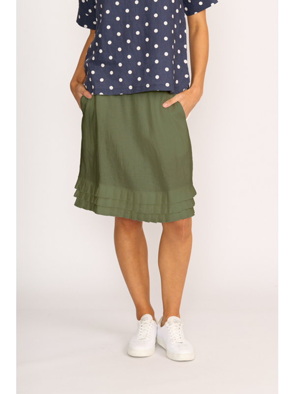 Foil Pleat Dreams Skirt