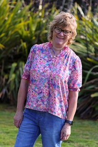 Memo Shirred Short Sleeve Blouse