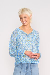 Memo Tassel Blouse