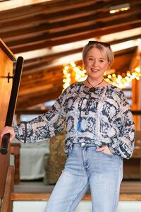 Memo Tassel Blouse