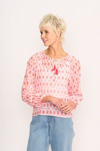 Memo Tassel Blouse