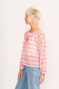 Memo Tassel Blouse