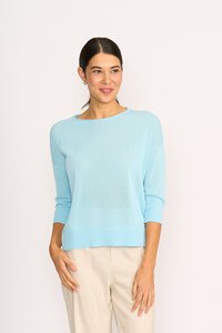 Oh Three Contrast Knit Jumper