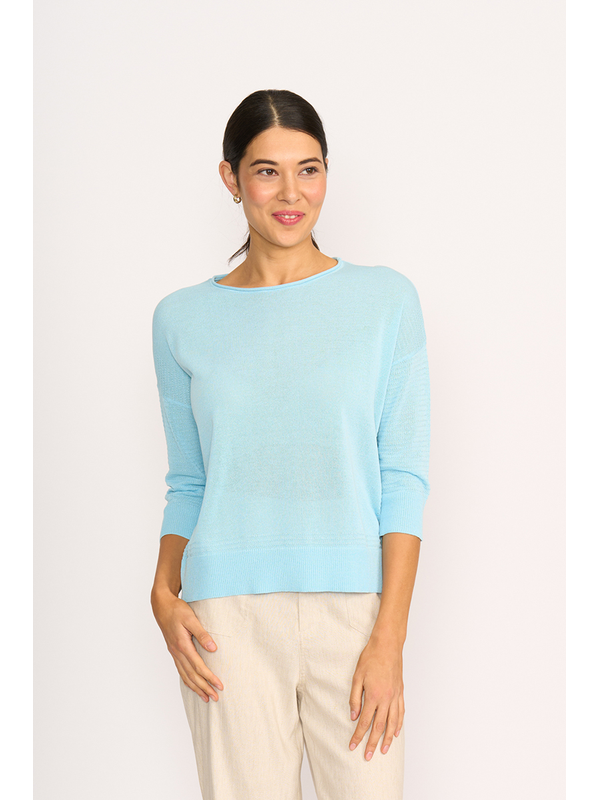 Oh Three Contrast Knit Jumper