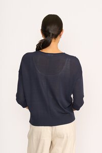 Oh Three Contrast Knit Jumper