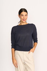 Oh Three Contrast Knit Jumper