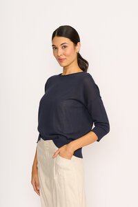 Oh Three Contrast Knit Jumper