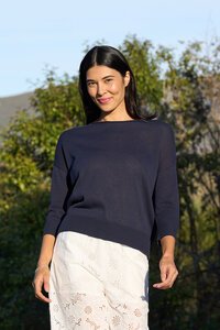 Oh Three Contrast Knit Jumper