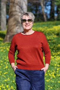 Oh Three Contrast Knit Jumper