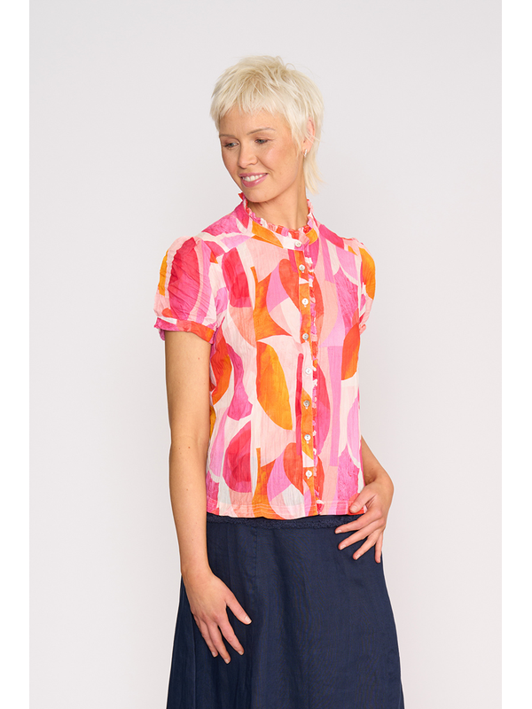 Foil Ultimate Crush Cap Sleeve Shirt