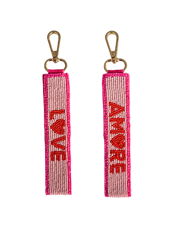 Zoda Beaded Keychain Love Amore