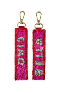 Zoda Beaded Keychain Ciao Bella