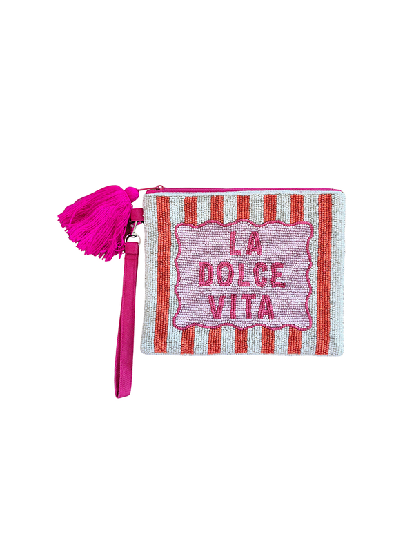 Zoda Beaded La Dolce Vita Purse