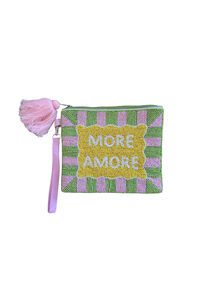 Zoda Beaded More Amore Purse