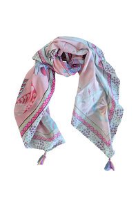 Zoda Pure Cotton Pink Scarf