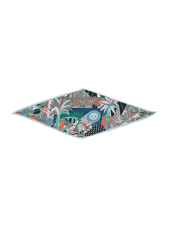 Zoda Satin Jungle Scarf