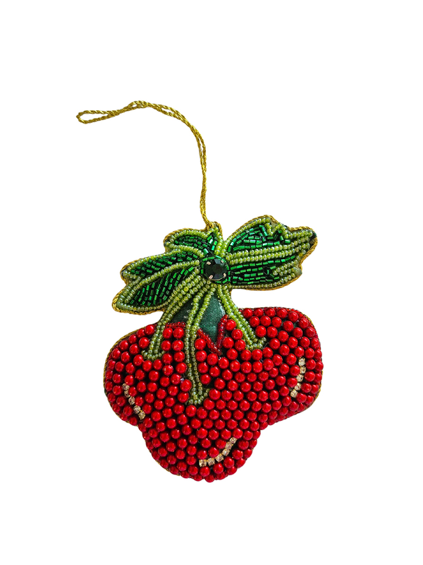 Zoda Beaded Hanging Cherry Decoration