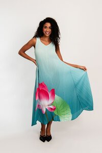 Alquema Long Estrella Dress