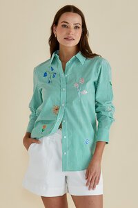 Betty Basics Kimmie Floral Shirt