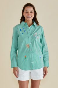 Betty Basics Kimmie Floral Shirt