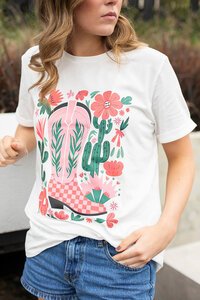 Antler Boots 'N All Tee