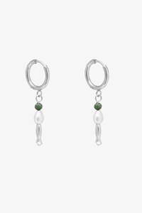 Antler Pearl Fish Earring