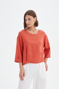 Tirelli Pleat Hem Top - Pre Order