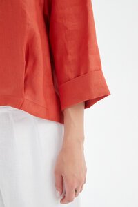 Tirelli Pleat Hem Top - Pre Order