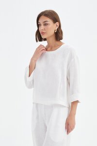 Tirelli Pleat Hem Top - Pre Order