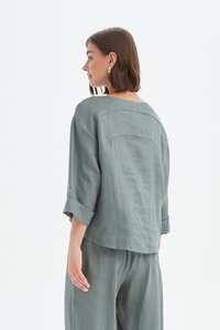Tirelli Pleat Hem Top - Pre Order