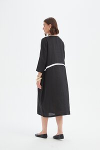 Tirelli Contrast Trim Ovoid Dress - Pre Order