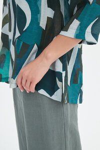 Tirelli High Neck Print Top - Pre Order