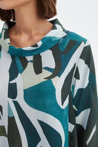 Tirelli High Neck Print Top - Pre Order