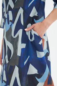 Tirelli Curve Seam Print Dress - Pre Order