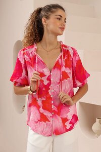 Iris Maxi Button Front Beau Top