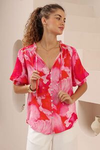 Iris Maxi Button Front Beau Top