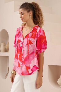 Iris Maxi Button Front Beau Top