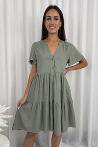 Grace & Co Tiered Baby Doll Dress