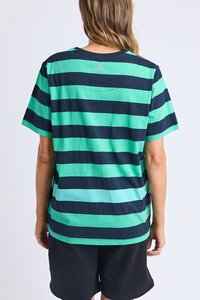 Elm Eden Stripe SS Tee