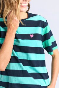 Elm Eden Stripe SS Tee