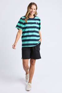Elm Eden Stripe SS Tee