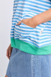 Elm Mazie Stripe Ringer Sweat