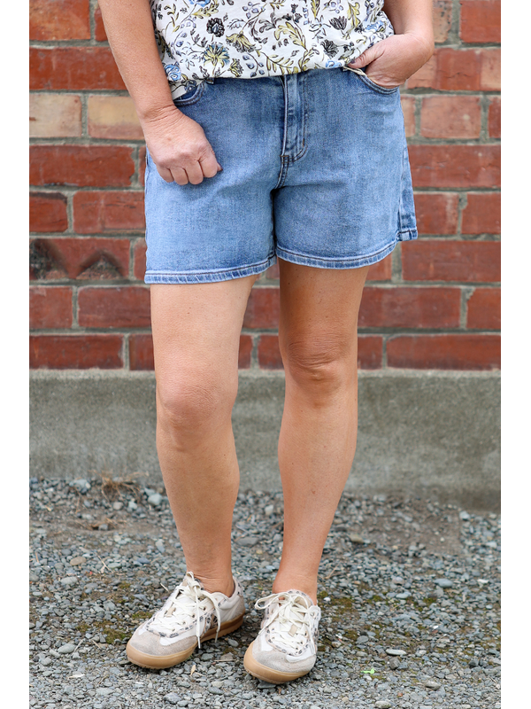 Wakee Denim Stretch Shorts