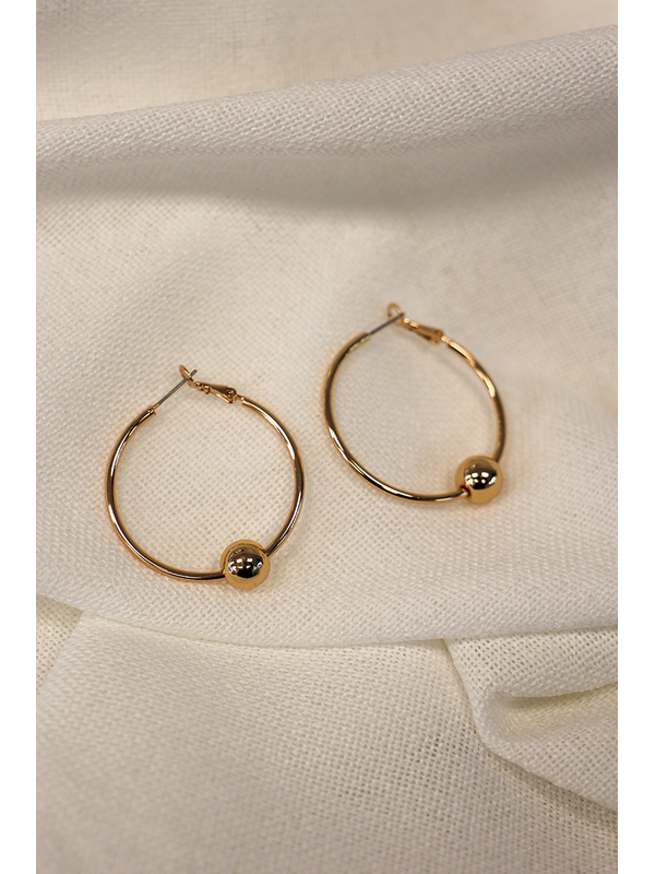 She Jewellery Orbit Hoop Earring