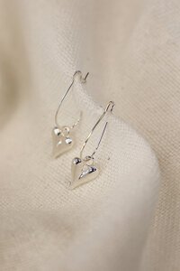 She Jewellery Love Drop Earrings