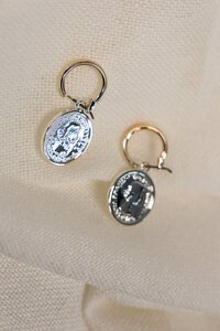 She Jewellery Royal Coin Earrings