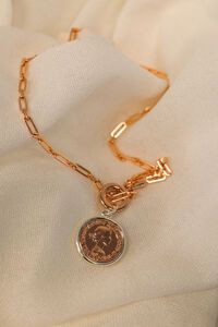 She Jewellery Royal Coin Pendant Necklace