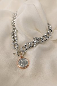 She Jewellery Sovereign Coin Chain Necklace