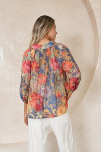 Fria The Label Baroque Rose Blouse